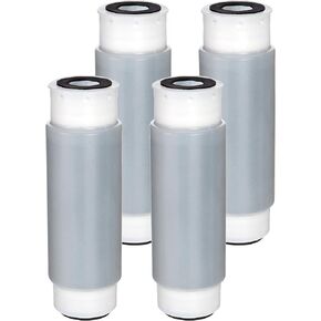 Waterdrop AP117 Whole House Water Filter, Replacement for 3M® Aqua-Pure AP117 Drinking Water System, Whirlpool® WHKF-GAC for Chlorine, Dirt and Rust Reduction, Pack of 4