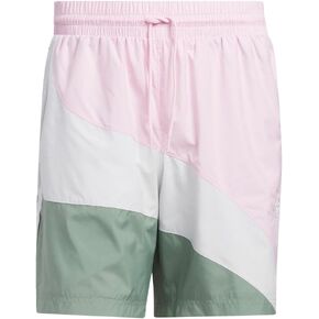adidas Originals Swirl Woven Shorts Clear Pink/Silver Green SM