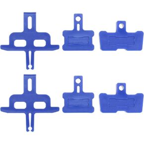 SING F LTD 6Pcs Hydraulic Disc Brake Pads Spacer Brake Bleed Blocks Compatible with Shimano Compatible with AVID Compatible with SRAM Compatible with MTB, Mountain, Road Bicycle