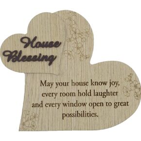 UNIDECO Wooden Heart Décor Wall - 7.0 Inch PS I Love You Gifts for Boyfriend - Wood Heart Shaped Decoration from Home - Hanging Art Living Room Accent Shelve - Decorative Husband Wife Mom Shelf
