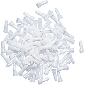 Eagles Nylon Wire Crimp Cap,12/10 AWG Closed End Crimp Terminal Connectors Used on Wiring Projects, Pack of 100 CE-5