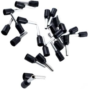 Green Wire Ferrule Connectors- 1000PCS 22AWG 0.5mm² Crimp Pin Cord End Terminals.