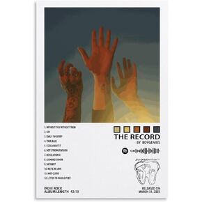 Frank Poster Ocean Blonde Album Music Art Cover Poster for Room Aesthetic Canvas Wall Art for Teens Room Decor12x18inch(30x45cm)