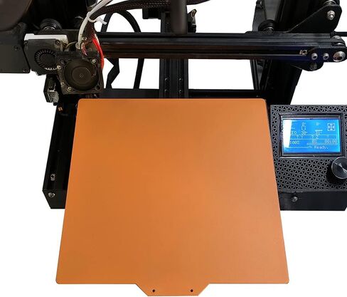 منصة فولاذية مرنة للطابعة ثلاثية الأبعاد، سرير تسخين مرن مغناطيسي مزدوج الجوانب، سرير Ender 3، لوحة بناء من الراتنج المركب، 235 × 235 مم لـ Ender 3 Pro، Ender 3 V2 in Kuwait