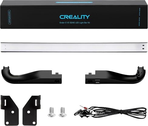 Original Ender 3 V3 Ke&Se LED Light Kit 24V 5W 3D Printer Light Bar Strip Upgrades Warm White Compatible with Creality Ender-3 V3 Se and Ender-3 V3 Ke in Saudi Arabia
