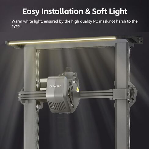 Original Ender 3 V3 Ke&Se LED Light Kit 24V 5W 3D Printer Light Bar Strip Upgrades Warm White Compatible with Creality Ender-3 V3 Se and Ender-3 V3 Ke in Saudi Arabia