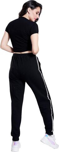 French Terry Womens Sweatpants 100% Cotton | Sweatpants Women,Joggers for Women, Yoga Pants Women in Saudi Arabia