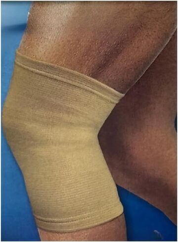 دعامة مرنة للركبة - قطعتان، مقاس M/L in Kuwait