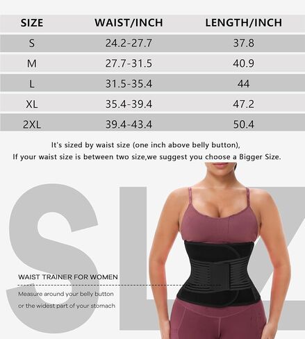 مدرب الخصر للنساء والرجال - مدرب الخصر Sculpt Touch لدعم الظهر من أجل فقدان الوزن والتمارين الرياضية واللياقة البدنية وصالة الألعاب الرياضية in Kuwait