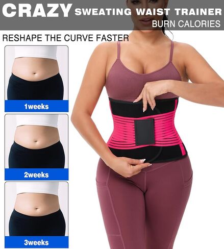 مدرب الخصر للنساء والرجال - مدرب الخصر Sculpt Touch لدعم الظهر من أجل فقدان الوزن والتمارين الرياضية واللياقة البدنية وصالة الألعاب الرياضية in Kuwait