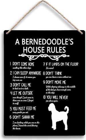 A Great Dane’s House Rules Dog Wooden Signs 8x10, Great Dane Gifts, Dog Signs for Home Decor, Dog Decorations for the Home, Dog Wall Decor, House Rules Sign, Gifts for Dog Lovers Owners in Saudi Arabia