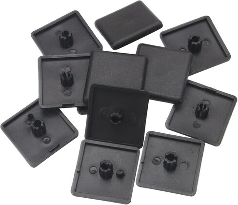 12Pcs 4040 Series European Standard Aluminum Profile End Cap T-Slot Aluminum Profile Accessories in Saudi Arabia