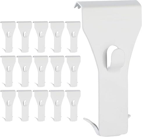 Ripeng Brick Wall Clips for Hanging Outdoors Metal Hooks Brick Picture Hangers Fit 2-1/4 to 2-3/8 inch Wall Siding Hooks Mount to Brick Without Drilling for Outside Home Decor(Bronze, 8 Pieces) in Kuwait