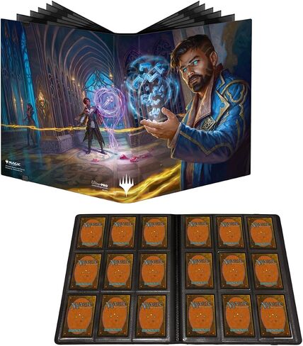 Ultra PRO - MTG Murders at Karlov Manor 12-Pocket PRO-Binder for Magic: The Gathering, Store & Protect up to 480 Standard Size Cards, Secure Side Loading Pockets, Fits MTG Cards, Gaming Cards in Saudi Arabia