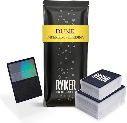 Ryker | Compatible with Dune: War for Arrakis Card Sleeve Kit | Board Game Card Sleeves (Clear) in Saudi Arabia