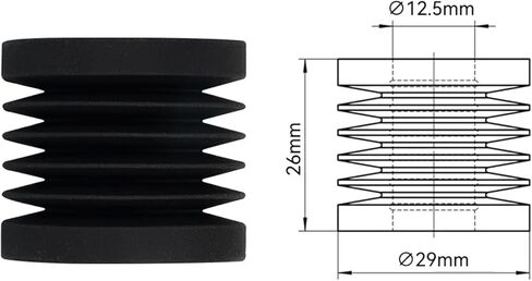 4 قطع من سجادات أقدام مطاطية مضادة للانزلاق، وسادة قدم متينة ممتصة للصدمات لطابعة Bambu Lab X1 P1P P1S ثلاثية الأبعاد in Kuwait