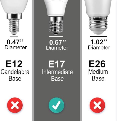 ILC E17 LED Light Bulbs (40w Equivalent) 5W, Color Changing RGB, 5700K Daylight White, 12 Colors 2 Modes Timing with Remote Control (4 Pack) in Saudi Arabia