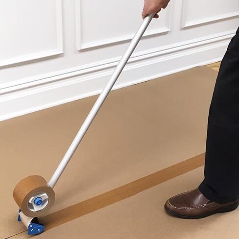 Floor Board Tape Dispenser - Hand Held Tape Applicator with 3" & 2" Wide Tape Capacity - FBTD in Saudi Arabia