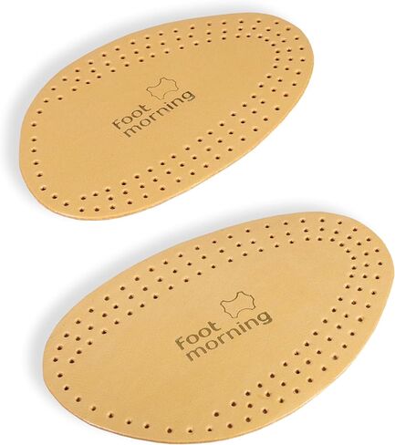Luxus Light - Forefoot Front Half-Shoe Insoles (1 Pair) – Leather & Foam Ball of Foot Cushioning Insert for Shoes & Boots – Anti-Shoe Odour Carbon – Two-Layer Half-Insoles (Women 7-9) in Saudi Arabia
