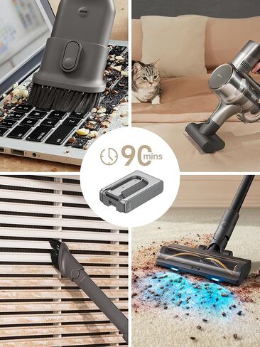 dreame Replacement Battery for R20 Cordless Vacuum Cleaner, Long Runtime Stick Vacuum Accessories in Kuwait