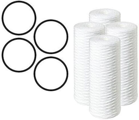 CFS COMPLETE FILTRATION SERVICES EST.2006 Compatible Replacement for PC40 & 10" Housing Models. 5 Micron Sediment Replacement Filter by CFS (Pack of 2) in Saudi Arabia