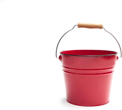 Red Serving Pail Ice Bucket, 7.25 x 7.25 x 6 inches in Saudi Arabia
