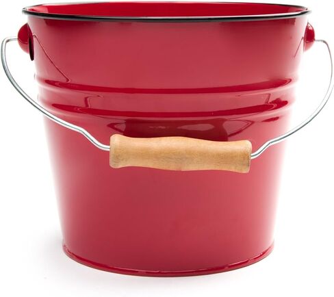 Red Serving Pail Ice Bucket, 7.25 x 7.25 x 6 inches in Saudi Arabia