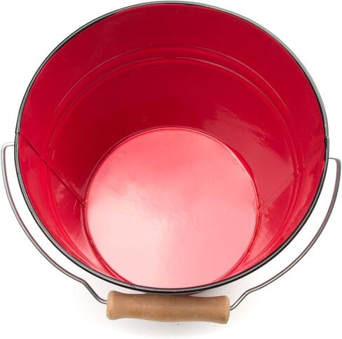 Red Serving Pail Ice Bucket, 7.25 x 7.25 x 6 inches in Saudi Arabia
