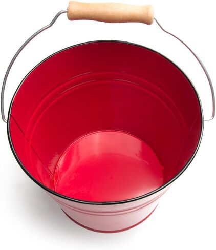 Red Serving Pail Ice Bucket, 7.25 x 7.25 x 6 inches in Saudi Arabia