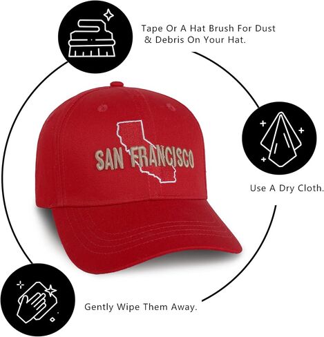 Football Team State Map City 3D Embroidery Football Fan Hat, Trucker Hat for Men Women Teenager Gift, Cap Adjustable in Saudi Arabia