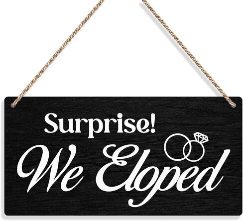 She Said Yes Rustic Wedding Signs Wall Hanging Wedding Decor Wedding Accessories Stuff Wall Art Decor Wedding Decorations for Reception Engagement Wedding Party Wooden Sign for Hallway Porch (Black) in Saudi Arabia