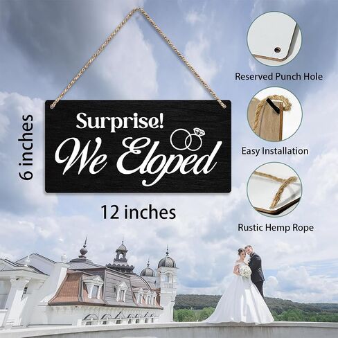 She Said Yes Rustic Wedding Signs Wall Hanging Wedding Decor Wedding Accessories Stuff Wall Art Decor Wedding Decorations for Reception Engagement Wedding Party Wooden Sign for Hallway Porch (Black) in Saudi Arabia