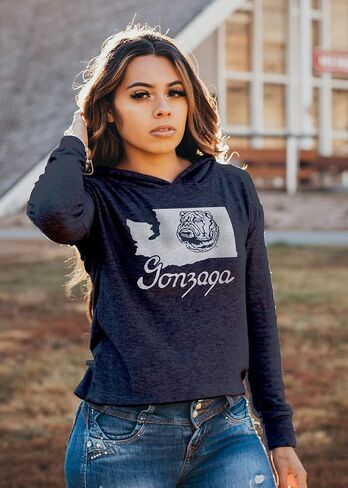 Women's Cozy Crop Top Vault Hoodie in Saudi Arabia