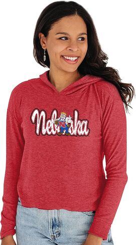 Women's Cozy Crop Top Vault Hoodie in Saudi Arabia
