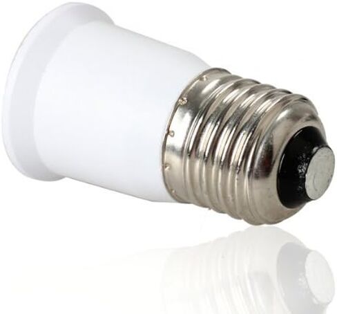 (موسع E26 إلى E26) - حامل مصباح تمديد لقاعدة برغي إديسون بطول 2.3 بوصة، لمصابيح LED CFL فقط (عبوة من قطعتين) in Kuwait