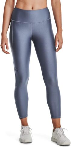سروال نسائي من Under Armour HeatGear Armor عالي الخصر مانع للانزلاق عند الكاحل، (767) أرجواني أورورا / / فولاذ مقسى، X-Large in Saudi Arabia