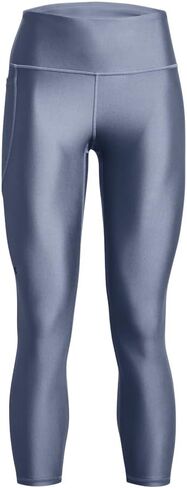 سروال نسائي من Under Armour HeatGear Armor عالي الخصر مانع للانزلاق عند الكاحل، (767) أرجواني أورورا / / فولاذ مقسى، X-Large in Saudi Arabia