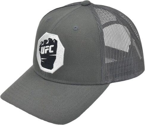 Concept One UFC Trucker Hat, Mesh Adult Adjustable Snapback Baseball Cap with Curved Brim in Saudi Arabia