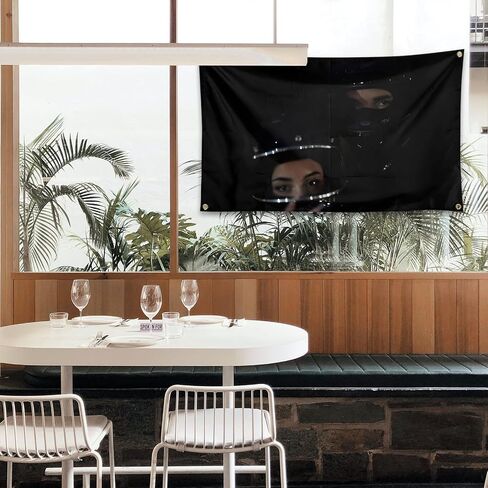 BbteK مغني الراب نسيج Drakee 3x5 FT المغني المفروشات لديكور غرفة النوم الكلية، غرفة النوم، غرفة المعيشة in Saudi Arabia