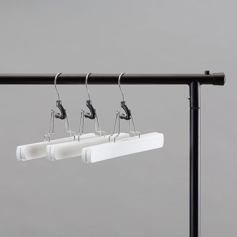 Amazon Basics Wooden Pants Hangers - Cherry, 10-Pack in Saudi Arabia