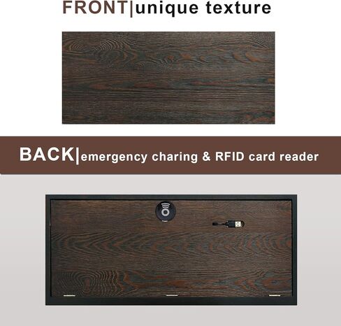 رف عائم لتخزين الأسلحة، رف حائط خشبي مع إخفاء مخفي لغرفة المعيشة وغرفة النوم، إسبرسو in Kuwait