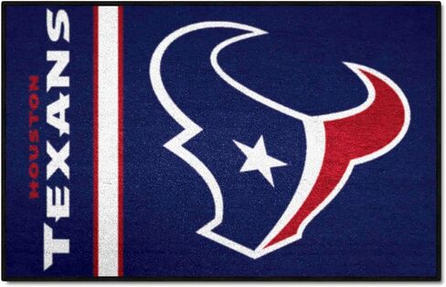FANMATS 8234 NFL - سجادة هيوستن تكساس للمبتدئين - 19 بوصة. × 30 بوصة. | تصميم موحد لسجادة ديكور المنزل لمحبي الرياضة وبساط خلفي in Saudi Arabia
