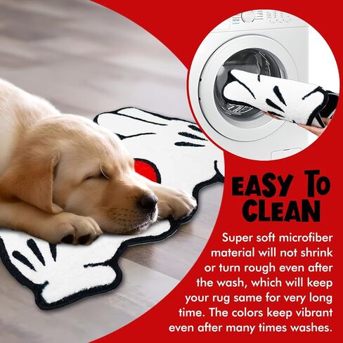 Funny Cute Bath Mat Bathroom Decor Accessories Washable Non Slip Absorbent Bath Rugs Irregular Shaped Shower Mats for Tub Restroom Bedroom Floor Decorations, 24*24 in in Saudi Arabia