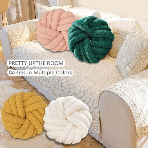 Knot Decor Pillow Plush Cute Travel Throw Pillow Creative Cushion Soft Stuffed Decor Car Home Bed Living Room in Saudi Arabia