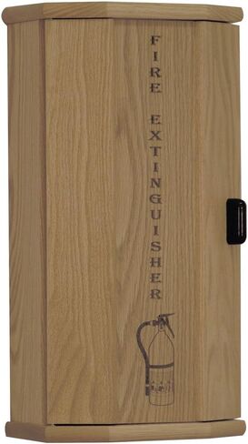 Wooden Mallet FEC20LO Fire Extinguisher Cabinet, Light Oak in Saudi Arabia
