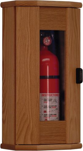 Wooden Mallet FEC20LO Fire Extinguisher Cabinet, Light Oak in Saudi Arabia
