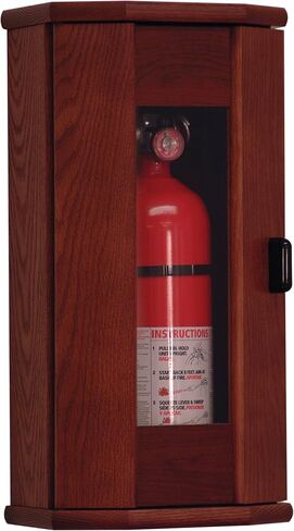Wooden Mallet FEC20LO Fire Extinguisher Cabinet, Light Oak in Saudi Arabia