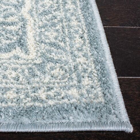سجادة SAFAVIEH Adirondack Collection - 2'6" x 4'، لائحة وعاجية، تصميم ميدالية شرقية، غير قابلة للتساقط وسهلة العناية، مثالية للمناطق ذات حركة المرور العالية في المدخل، وغرفة المعيشة، وغرفة النوم (ADR108T) in Saudi Arabia