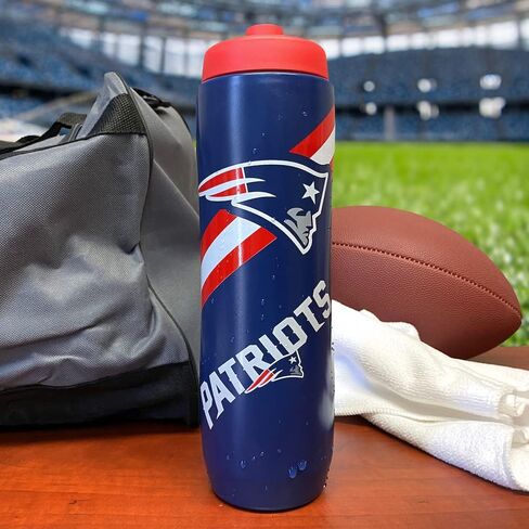 زجاجة مياه قابلة للضغط من ذا بارتي أنيمال NFL نيو إنجلاند باتريوتس in Saudi Arabia