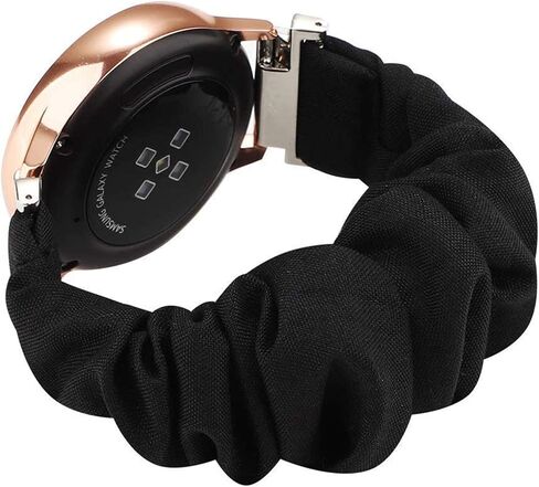 Fit for Garmin Forerunner 265S 255S Watch Bands for Women Men, 18mm Quick Release Elastic Replacement Band Bracelet Straps Wristbands for Garmin Vivoactive 4S/Vivomove 3S/Venu 2S in Saudi Arabia